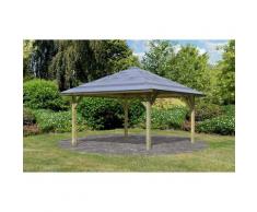 Karibu Holzpavillon »Holm 1«, BxT: 431x431 cm