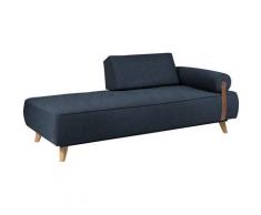 TOM TAILOR Daybett »NORDIC DAYBED PURE«, inklusive Kissenrolle & Lederband, mit 1 Rückenkissen, wahlweise mit Bettkasten, Füße in Eiche natur