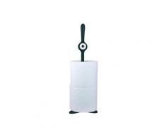 KOZIOL Toilettenpapierhalter »Toq Solid Schwarz«, für 2 Rollen