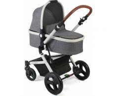 CHIC4BABY Kombi-Kinderwagen »Passo, Melange Grau«, Kinderwagen