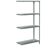 SCHULTE Regalwelt Anbauregal »Schraubsystem-Anbauregal«, Metall verzinkt, 1600x800x350 mm, 4 Böden