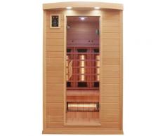 Dewello Infrarotkabine »Hyder«, BxTxH: 115 x 105 x 190 cm, 50 mm, für bis zu 2 Personen