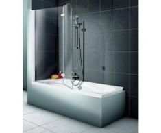 Schulte Badewannenaufsatz »2-teilig«, Sicherheitsglas, (2 tlg), BxH: 112 x 140 cm