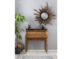 SIT Sekretär »Seadrift«, recyceltes Teak-Altholz, Breite 100 cm, Shabby Chic, Vintage