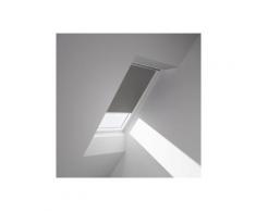 Verdunklungsrollo »DKL P04 0705SWL«, VELUX, verdunkelnd, in Führungsschienen, grau