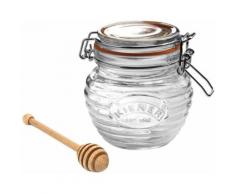KILNER Honigglas, Glas, (1-tlg), inkl. Honigportionierer