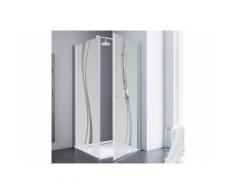 Schulte Eckdusche »Alexa Style 2.0«, BxT: 90x90 cm, Einscheibensicherheitsglas, mit Drehtür