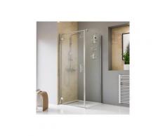 Schulte Eckdusche »Toura«, BxT: 90x90 cm, Einscheibensicherheitsglas, Höhe inklusive Stabilisationsbügel 2040 mm