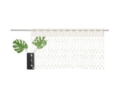 Scheibengardine »Tanne«, my home, Stangendurchzug (1 Stück), HxB: 45x115, Weihnachtsgardinen