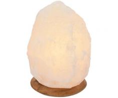 HIMALAYA SALT DREAMS Salzkristall-Tischlampe »Rock«, Handgefertigt - jeder Stein ein Unikat, H: ca.18 cm, ca. 2-3kg