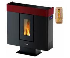 Freepoint Pelletofen »Moon airtight«, 10 kW, Zeitbrand, 340 W, 230 V