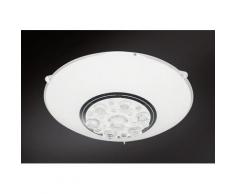 ACTION by WOFI LED Deckenleuchte »DECKENLEUCHTE NOA 1FLG«, Kristall-Applikationen