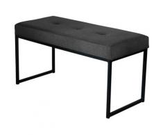 Home affaire Sitzbank »Celine«, Breite 90 oder 150 cm, mit schwarzen Metallbeinen