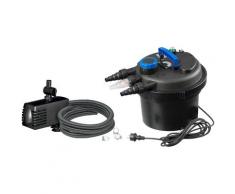 Ubbink Teichfilter »Druckfilter BioPressure II 6000 Plus« (Set), 6.000 l/h, inkl. UV-C Gerät und Teichpumpe