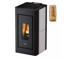 Freepoint Pelletofen »Pretty airtight«, 8,6 kW, Zeitbrand, 346 W, 230 V