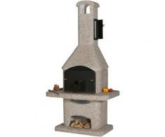 WELLFIRE Grillkamin »Nova Quatro«, BxTxH: 110x73x215 cm