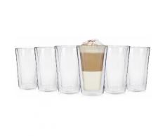 SÄNGER Thermobecher »Macchiato«, Glas, 6x Thermoglas - ØxH: 8x12,6 cm - Füllmenge 250 ml