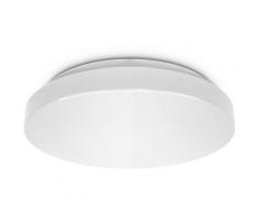 B.K.Licht LED Deckenleuchte, LED Bad Deckenlampe rund Badezimmer-Lampe flach IP44 Schlafzimmer Küche Flur