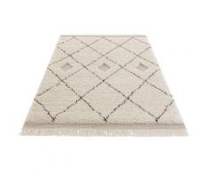 Hochflor-Teppich »Kanuri«, MINT RUGS, rechteckig, Höhe 35 mm, Sisal-Optik, Hoch-Tief Struktur, Wohnzimmer, Schafzimmer, Arbeitszimmer, Robust, Pflegeleicht