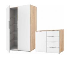 Express Solutions Garderoben-Set »Escalo«, (Set, 2-St)