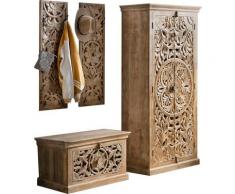 SIT Garderoben-Set »Lakadee«, (4-St), aus Mango Holz