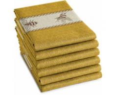 DDDDD Geschirrtuch »Bees«, (Set, 6-tlg)