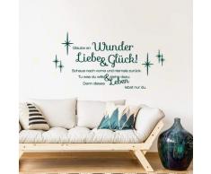 Wall-Art Wandtattoo »Liebe und Glück Leuchtbild« (1 Stück)
