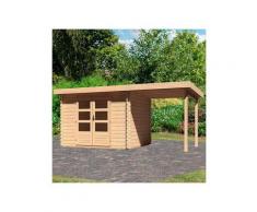 WOODFeeling Gartenhaus »Bastrup 3«, BxT: 515x273 cm, (Set)