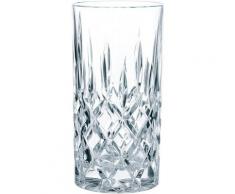Nachtmann Longdrinkglas »Noblesse«, Kristallglas, mit edlem Schliff, Made in Germany, 395 ml, 6-teilig