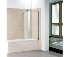 welltime Badewannenaufsatz »Sevilla«, Einscheibensicherheitsglas, (1 tlg), BxH: 90 x140 cm