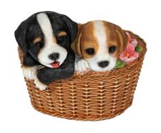 Casa Collection by Jänig Tierfigur, Hunde im Korb, L 22 cm