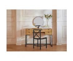 Guido Maria Kretschmer Home&Living Schminktisch »Douxmi«, 1,8 cm starke Tischplatte, viel Stauraum, Pflegeleicht, Breite 120 cm