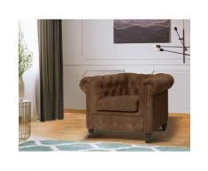 Home affaire Chesterfield-Sessel »Aarburg«, aufwändige Knopfheftung und Ziernägel im Chesterfield-Design