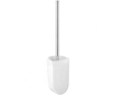 WC-Garnitur »Elegance«, Keuco, mit Glas-Einsatz mattiert, verchromt