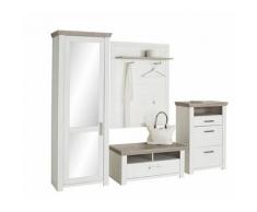 set one by Musterring Garderoben-Set »york«, (Set, 4-St), im Landhaus Stil