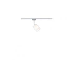 Paulmann Schienensystem-Leuchten »URail Spot Blossom Chrom matt Satinglas ohne Leuchtmittel max. 10W G9«, (1-tlg)