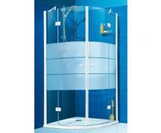 Schulte Runddusche »Youngline«, BxT: 90x90 cm, Sicherheitsglas, mit Drehtür