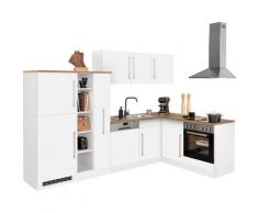 HELD MÖBEL Winkelküche »Samos«, ohne E-Geräte, Stellbreite 290/170 cm