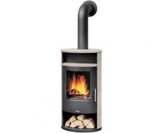JUSTUS Kaminofen »Island 7 Keramik Freddo«, 6,5 kW, Zeitbrand