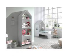 Vipack Jugendzimmer-Set »Casami«, (Set, 2-St., Hausbett, Schrank), Bett in 2 Breiten