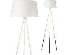 Pauleen Stehlampe »Grand Treasure«, Stoffschirm Weiß