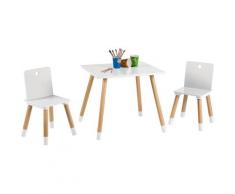 roba® Kindersitzgruppe »weiß«, (3-tlg)