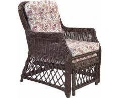 Home affaire Rattanstuhl, Handarbeit, Maße (B/T/H): (67/75/91)