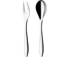 nurso Besteck-Set »Maria«, Edelstahl 18/10, (Servierbesteck), 2-teilig