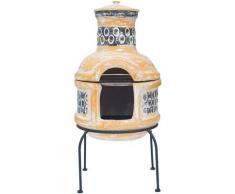 Buschbeck Grillkamin »Mexiko-Grill-Kamin Circle«, BxTxH: 36x36x50 cm