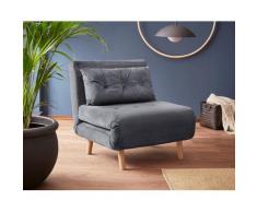 my home Daybett, mit ausziehbaren Metallstützbeinen, Schlafsessel in zwei Größen erhältlich, modernes Gästebett