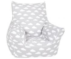 Knorrtoys® Sitzsack »Grey white clouds«, für Kinder Made in Europe
