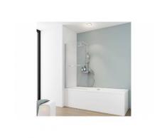 Schulte Badewannenaufsatz »Softline«, Sicherheitsglas, (2 tlg), Breite: 80 cm