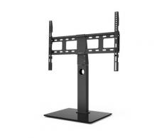 Hama »FULLMOTION, 165 cm (65), Schwarz TV Halter« TV-Standfuß, (bis 65 Zoll, - Material: Glas/Metall - Bodenplatte Breite: 33 cm, Länge: 42 cm)
