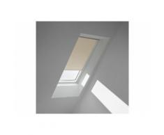 Verdunklungsrollo »DKL P04 1085SWL«, VELUX, verdunkelnd, in Führungsschienen, beige